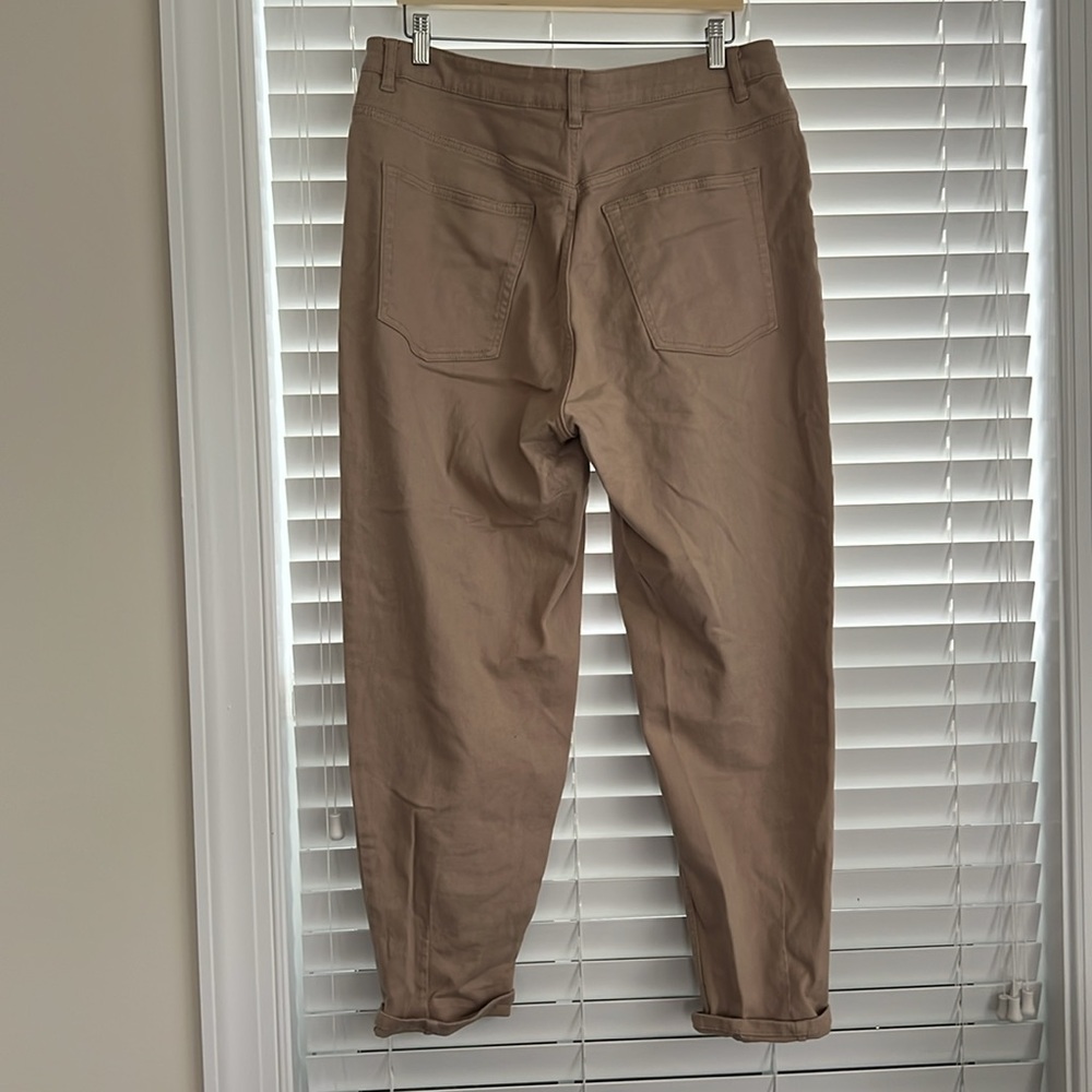 H&M Tan Chinos Versatile Cotton Blend - Picture 2 of 3